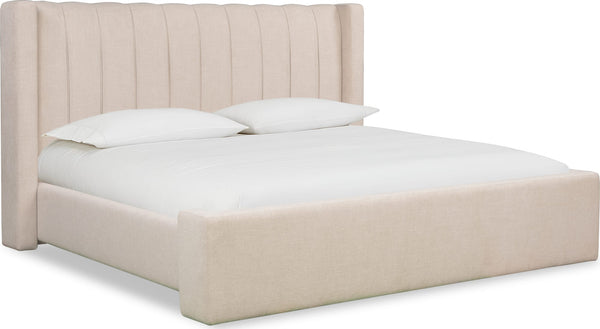 Arroyo Upholstered Queen Bed - Cashew - View 5