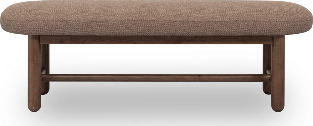 Westfield Ovl Upholstered Bnch - Wt Bd/Clt - View 2