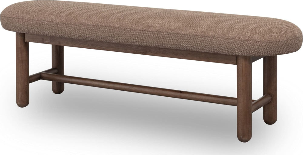 Westfield Ovl Upholstered Bnch - Wt Bed/Clt - View 3