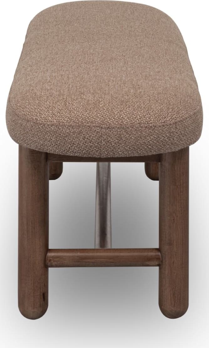 Westfield Ovl Upholstered Bnch - Wt Bed/Clt - View 4