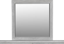 Coastal Chic Plain Mirror in Washed White - View 5