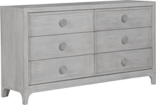 Coastal Chic Six-Drawer Dresser in Washed White - View 4