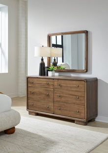 Bentley Beveled Glass Wall or Dresser Mirror in Impala - View 5