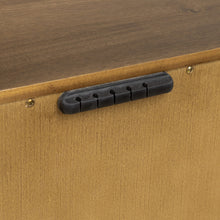 Bentley Two Drawer Acacia Wood Nightstand in Impala - View 5