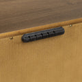 Bentley Two Drawer Acacia Wood Nightstand in Impala