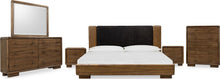 Bentley Two Drawer Acacia Wood Nightstand in Impala - View 6