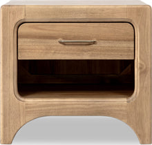 Wellington 1 Drawer Nightstand w/CM - Brch - View 2