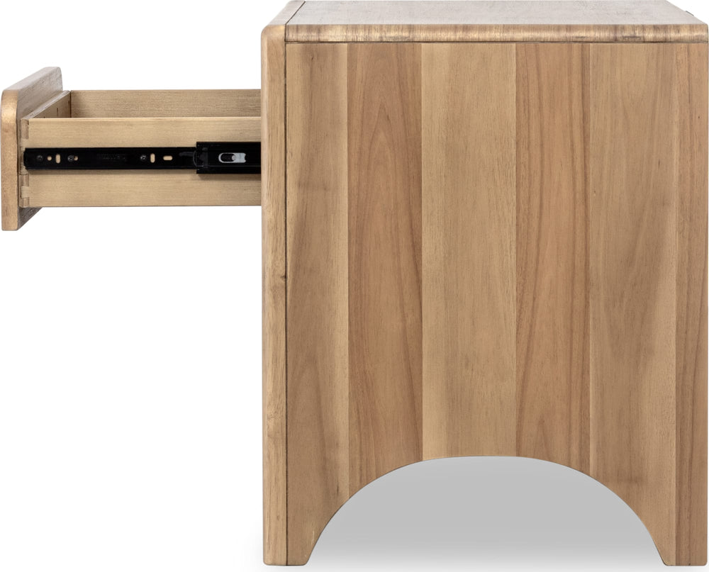Wellington 1 Drawer Nightstand w/CM - Brch - View 5