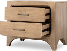 Wellington 2 Drawer Nightstand w/CM - Brch - View 4