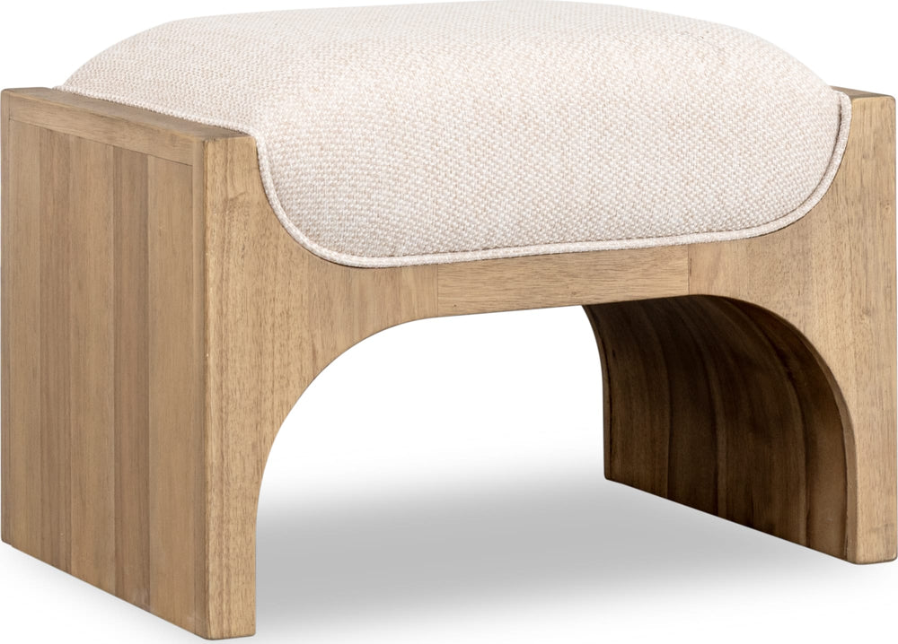 Wellington Ottoman - Hvst Wv/Bc - View 3