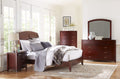 Bradford Mirror in Cinnamon