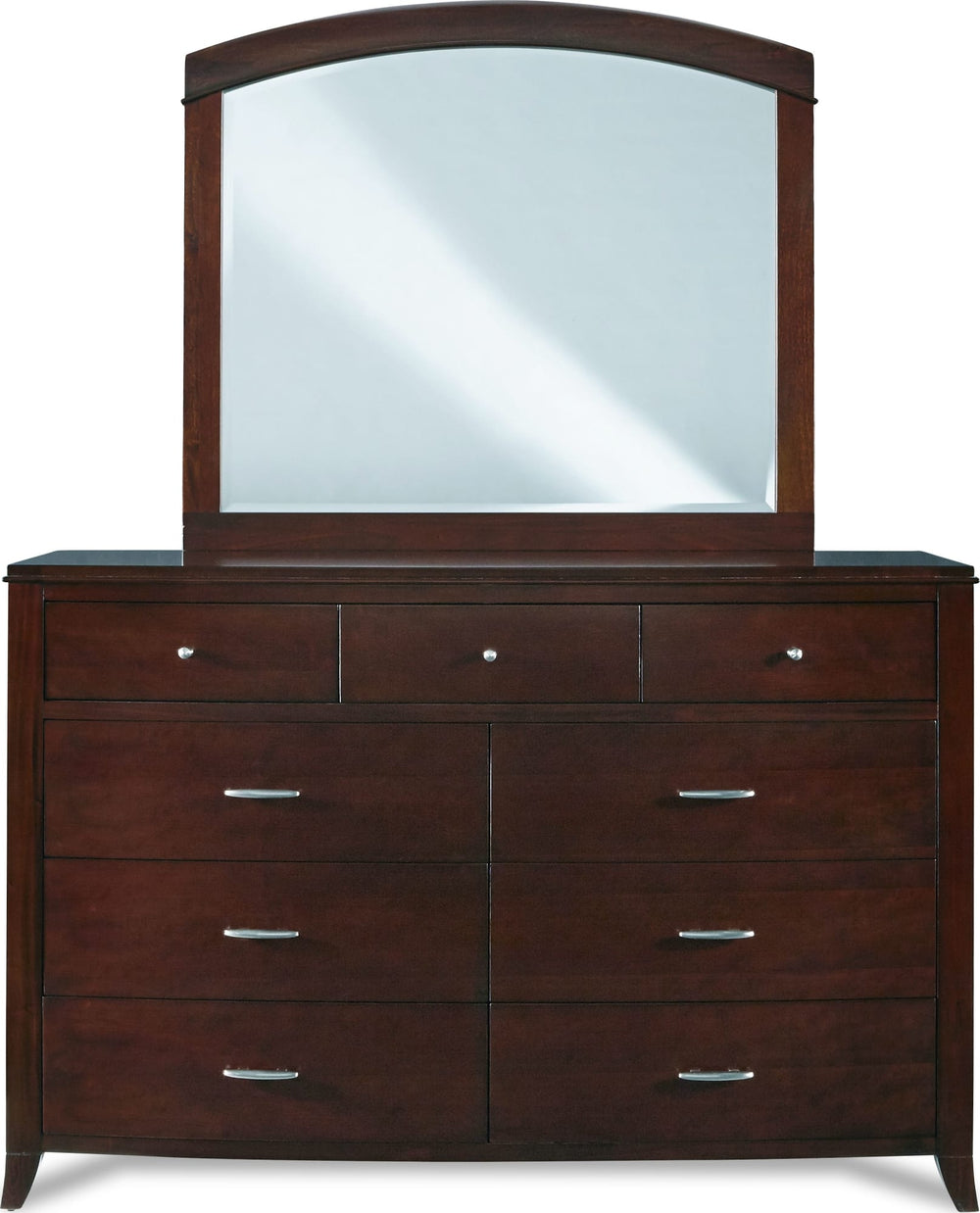 Bradford Nine Drawer Dresser In Cinnamon - View 6