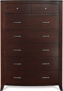Bradford Seven Drawer Chest in Cinnamon - View 4