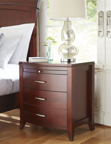 Bradford Two Drawer Nightstand in Cinnamon