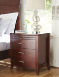 Bradford Two Drawer Nightstand in Cinnamon