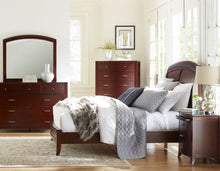 Bradford Wood Sleigh Bed in Cinnamon - View 3