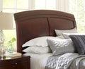 Bradford Wood Sleigh Bed in Cinnamon