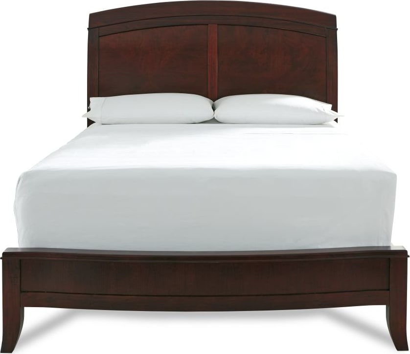 Bradford Wood Sleigh Bed in Cinnamon - View 6