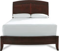 Bradford Wood Sleigh Bed in Cinnamon