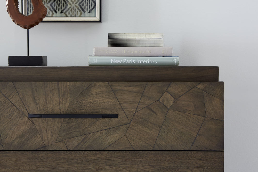 Brooks Six-Drawer Dresser in Wild Oats Brown - View 5