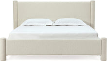 Burke Upholstered Platform Bed in Cottage Cheese Boucle (2026) - View 5