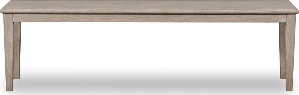 Carrington Oak Wood Bench in Chai