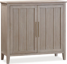 Carrington Two Door Two Drawer Bar Cabinet with Stemware Rack and Wine Rack in Chai - View 6