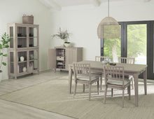 Carrington Two Door Two Drawer Bar Cabinet with Stemware Rack and Wine Rack in Chai - View 8