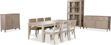 Carrington Two Drawer Extendable Dining Table in Chai - View 9