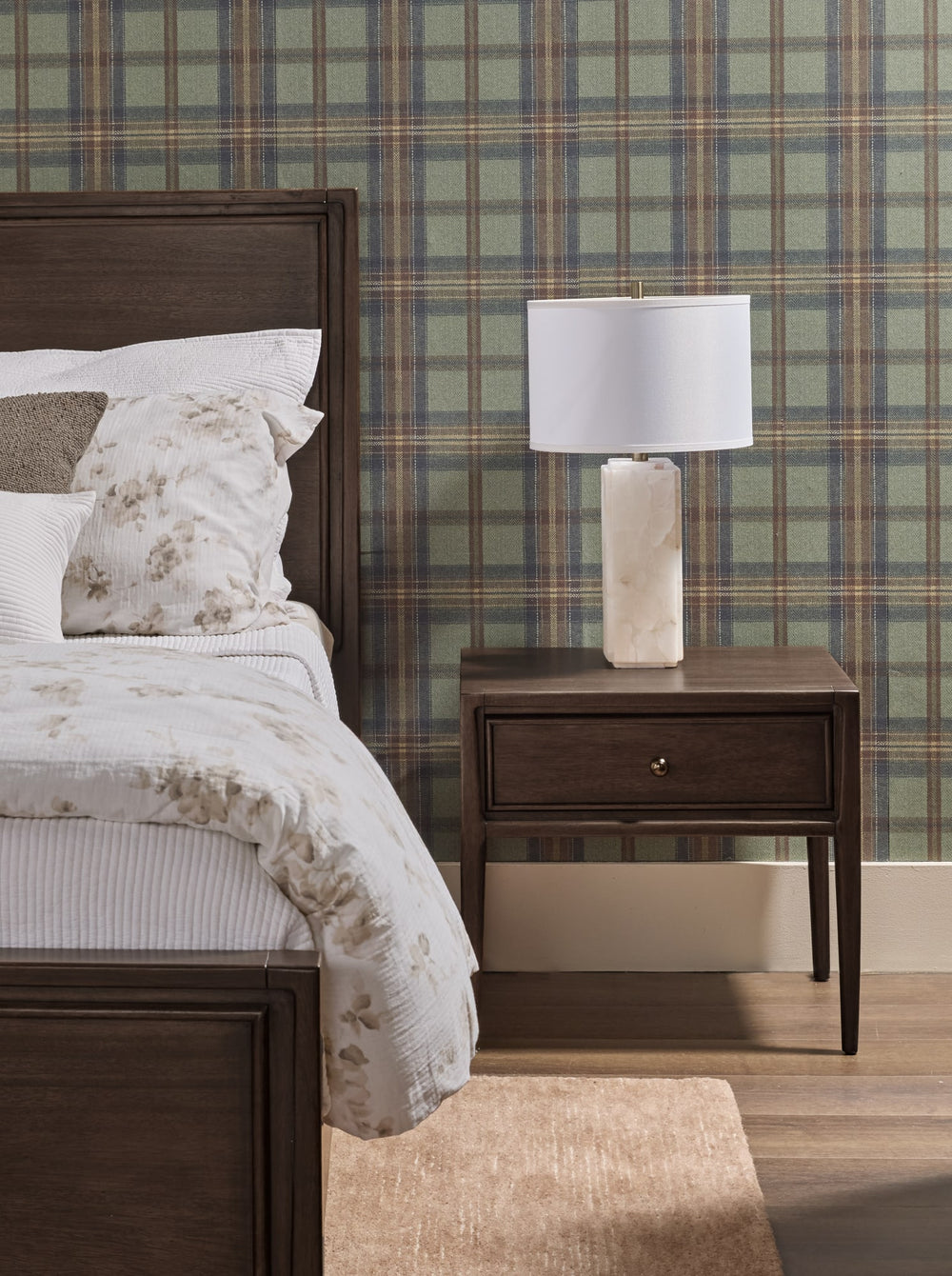 Cambridge 1 Drw Nightstand w/CM - P Pie