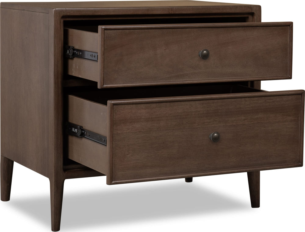 Cambridge 2 Drw Nightstand w/CM - P Pie - View 4