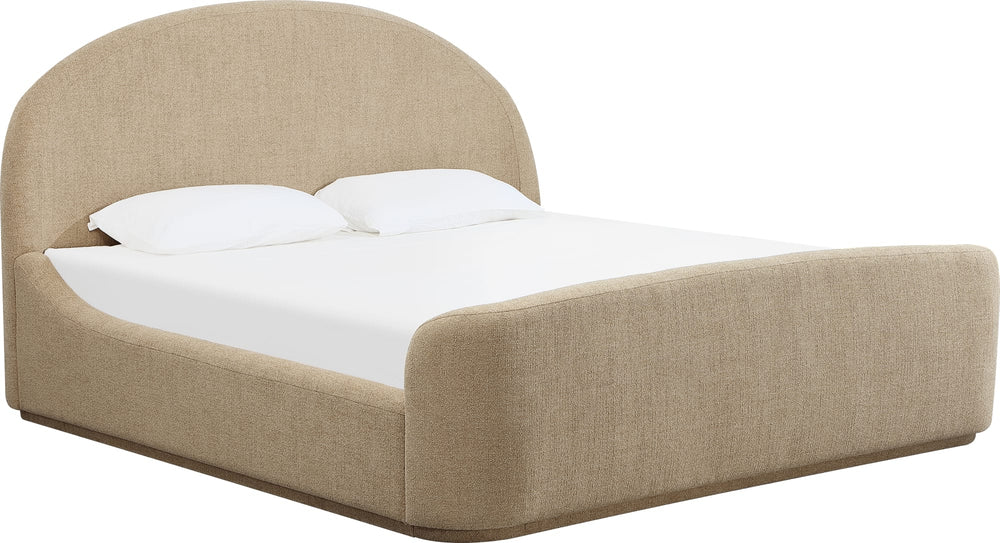 Colton Upholstered Queen Bed - Sourdough - View 3