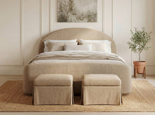 Colton Upholstered Queen Bed - Sourdough - View 7