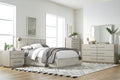 Driftwood Six Drawer Dresser in Cotton Grey