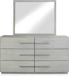 Driftwood Six Drawer Dresser in Cotton Grey - View 4
