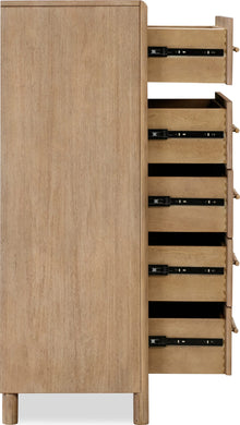 Dorchester Five Drawer Chest in Granola - View 5