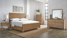Dorchester One Drawer USB-charging Nightstand in Granola - View 8