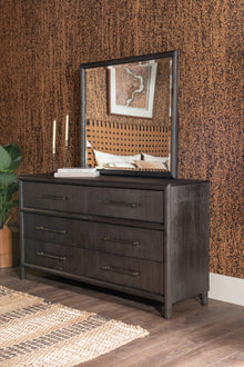Dorchester Six Drawer Dresser in Basalt Grey - View 3