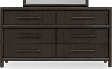 Dorchester Six Drawer Dresser in Basalt Grey - View 4
