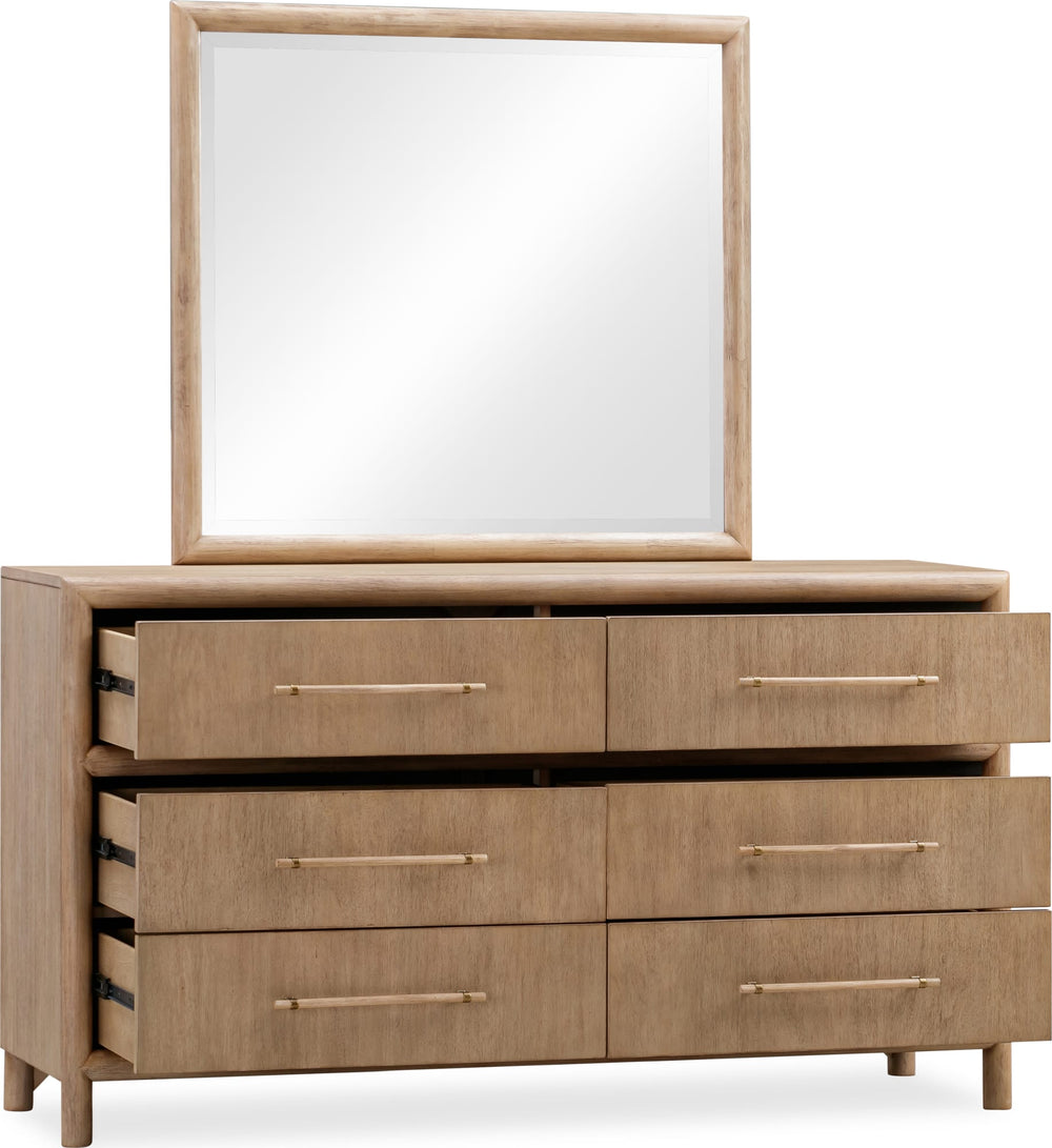 Dorchester Six Drawer Dresser in Granola - View 6