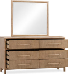 Dorchester Six Drawer Dresser in Granola - View 6