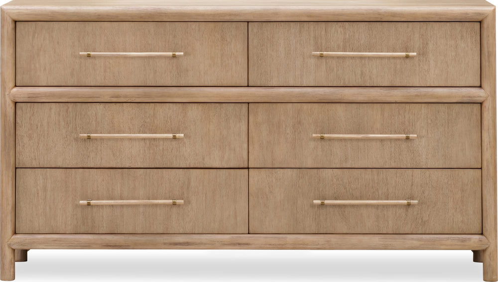 Dorchester Six Drawer Dresser in Granola - View 9