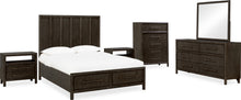 Dorchester Two Drawer USB-charging Nightstand in Basalt Grey - View 5