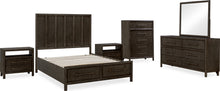 Dorchester Two Drawer USB-charging Nightstand in Basalt Grey - View 6