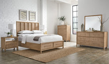 Dorchester Two Drawer USB-charging Nightstand in Granola - View 6
