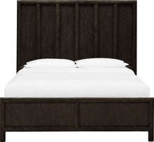 Dorchester Wooden Panel Bed in Basalt Grey - View 3