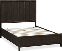 Dorchester Wooden Panel Bed in Basalt Grey - View 7