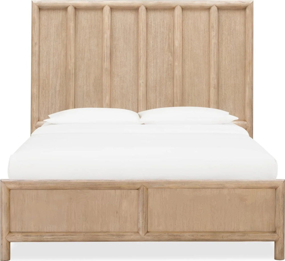 Dorchester Wooden Panel Bed in Granola - View 2