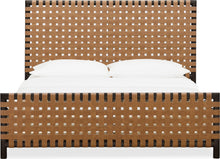 Dorchester Woven Panel Bed in Basalt Grey and Ginger - View 3