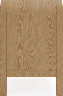 Davenport 2-Drw Nightstand W/USB - Timber - View 5